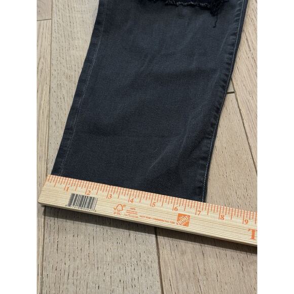 NWT MADEWELL The Girl Jean Straight Leg Black Denim‎ Jeans Women's Size W 32 - Picture 7 of 12